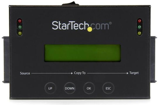 StarTech 1:1 Standalone Hard Drive Duplicator with Disk Image Manager Μαύρο SATDUP11IMG