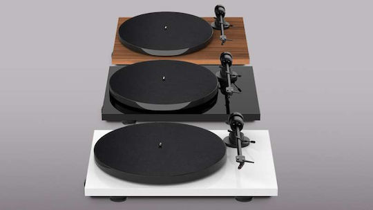 Pro-Ject Audio E1 + Ortofon OM5e Pick-Up Cartridge Walnut