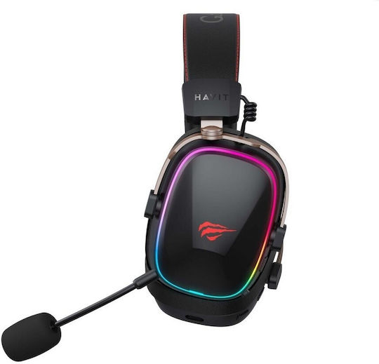 Havit H2039BG Über Ohr Gaming-Headset mit Verbindung USB Schwarz