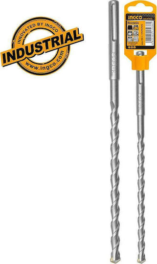 Ingco S4L Four-Cut Drill Carbide with SDS Plus Shank for Masonry 10x250mm