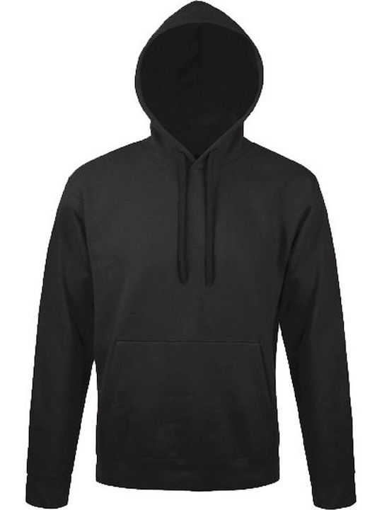 About Basics Bărbătesc Hanorac Promotional Mânecă Lungă Negru
