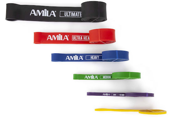 AMILA Resistance Band Loop Light Red 1.04m