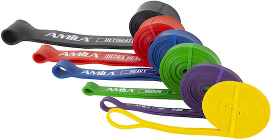 AMILA Resistance Band Loop Light Red 1.04m