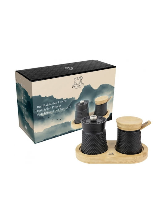 Peugeot Rasnita Manuală Piper Din Lemn Negru 8cm