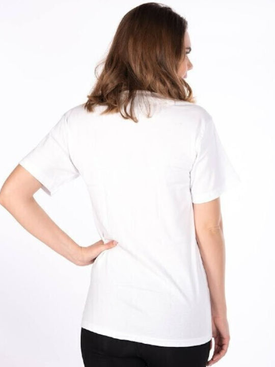 Women's Short Sleeve Cotton T-Shirt White