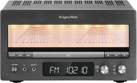 Kruger&matz Km1995-a Class A Hifi Amplifier Cd Usb Bluetooth Digital Dab+ Radio Fm