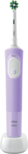 Oral-B Vitality Pro Protect X Clean Electric Toothbrush with Pressure Sensor Lilac Mist