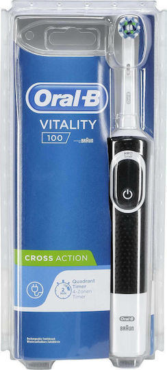 Oral-B Vitality 100 Cross Action Electric Toothbrush Black