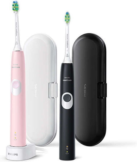 Philips Sonicare ProtectiveClean Ηλεκτρική Οδοντόβουρτσα με Αισθητήρα Πίεσης Black & Pink