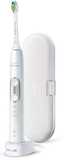 Philips Sonicare DiamondClean 9000 Electric Toothbrush with Timer, Pressure Sensor, and Travel Case White