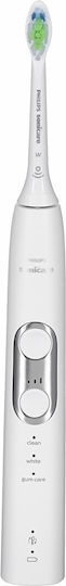 Philips Sonicare DiamondClean 9000 Electric Toothbrush with Timer, Pressure Sensor, and Travel Case White