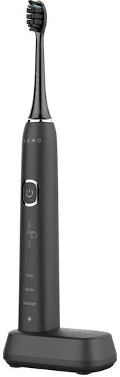 AENO DB4 Electric Toothbrush with Timer and Travel Case Black