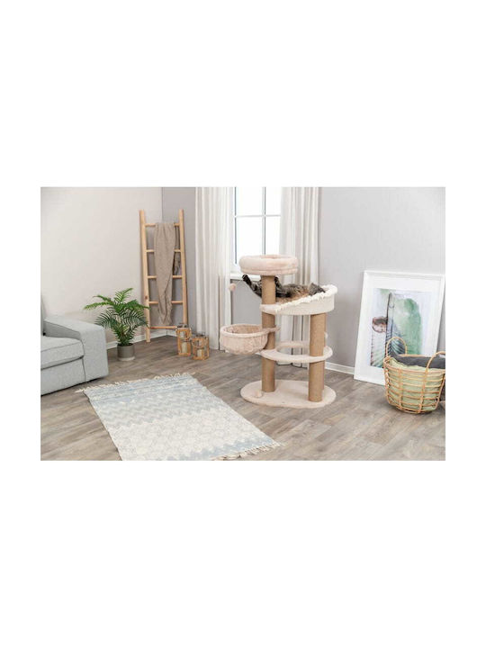 Filippo Boho Cat Scratching Post 114 Cm Beige