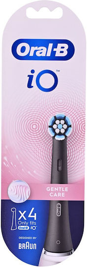 Oral-B iO Gentle Care Replacement Heads for Black 4pcs