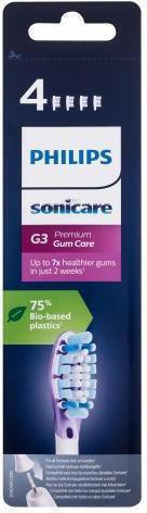 Philips Sonicare G3 Premium Gum Care Replacement Heads for HX9054/17 Quantity 4