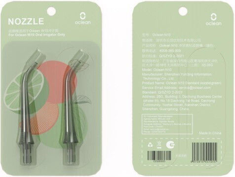 OClean Interdental Irrigator Nozzles Spare Parts for 2 Pieces