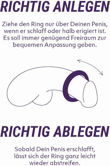 Boners Liquid Silicone Triple Cock Ring Grey