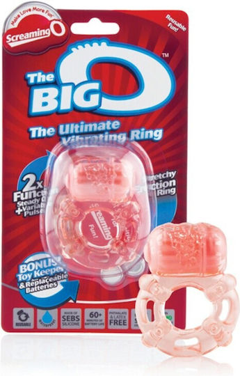 Screaming O The Big O Vibrating Cock Ring Cock Portocaliu