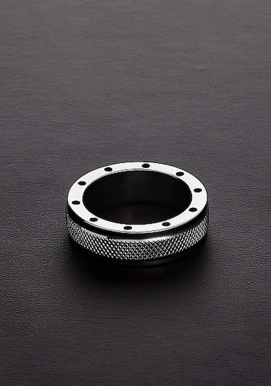 Triune Cool & Knurl Пръстен Петел Металик Сребрист TBJ-2026-45