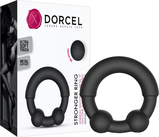 Dorcel Inel Cock Silicon Negru 6072448