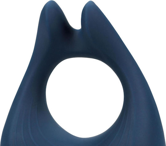 Shots Vibrating Cock Ring Cock Silicon Negru