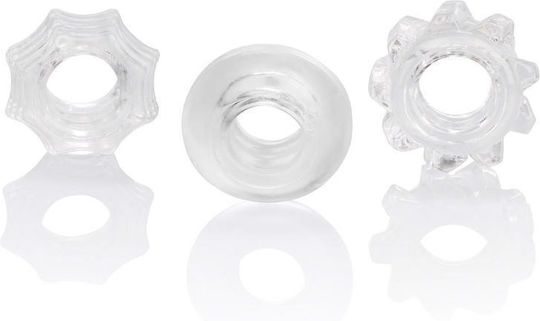 Boss Of Toys Set Rings Cock Transparent