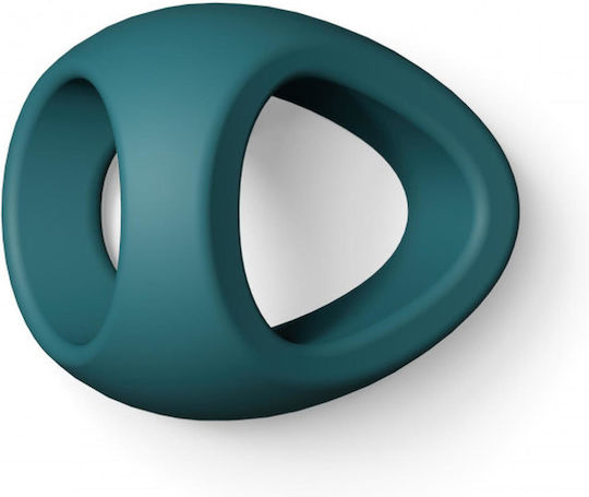 Rimba Love To Love Flux Ring Silicone Cockring Teal Me