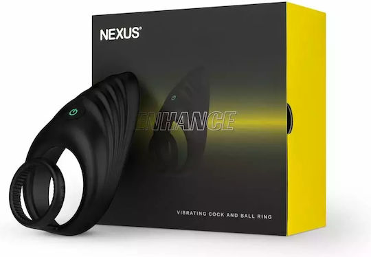 Nexus Δονούμενο Δαχτυλίδι Πέους Μαύρο