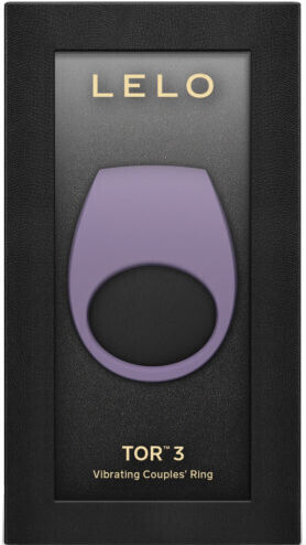 Lelo Tor 3 Δονούμενο Δαχτυλίδι Πέους Σιλικόνης Violet Dusk D-234478