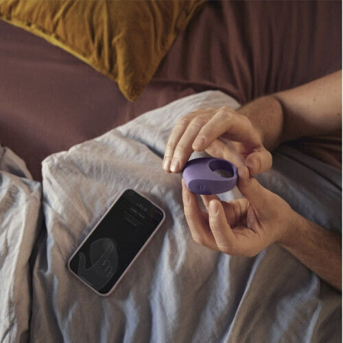 Lelo Tor 3 Δονούμενο Δαχτυλίδι Πέους Σιλικόνης Violet Dusk D-234478