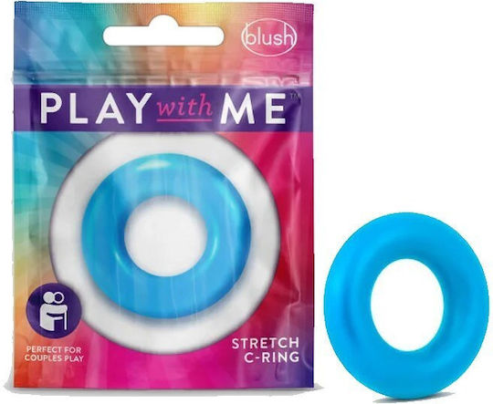 Blush Play With Me Ring Schwanz Silikon Blau