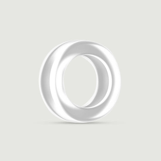 Shots Sono No.39 Cockring Cock Ring Schwanz Silikon Transparent