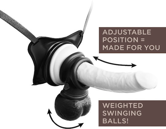 Pipedream King Cock Elite The Crown Jewels Weighted Swinging Balls