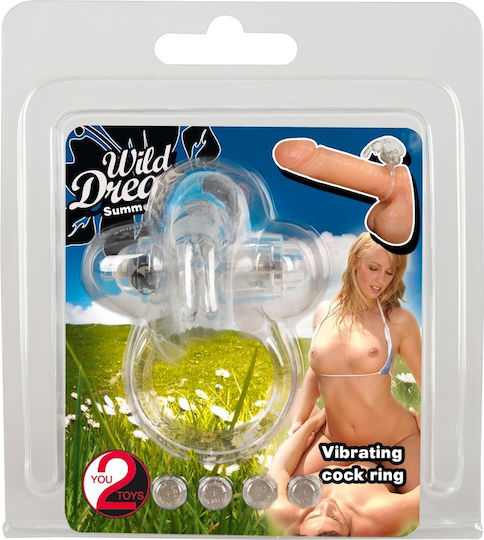 You2Toys Vibrating Rabbit 2.5cm Clear