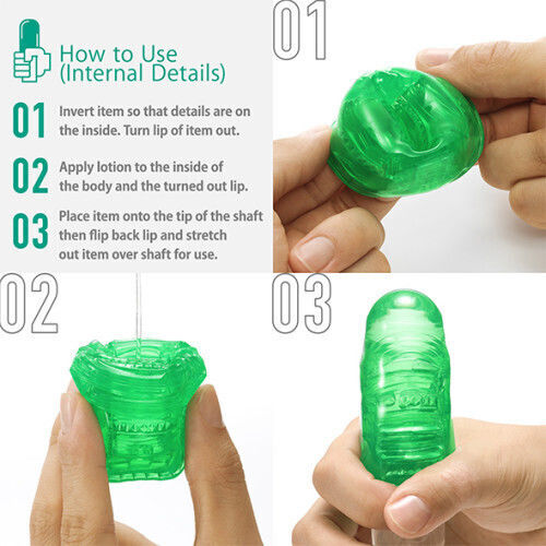 Tenga - Uni Emerald Masturbator Thimble