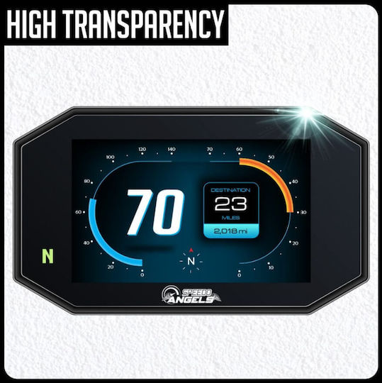 Speedo Angels Motorcycle Instrument Protector CFMoto 800MT Sport/Touring Transparent