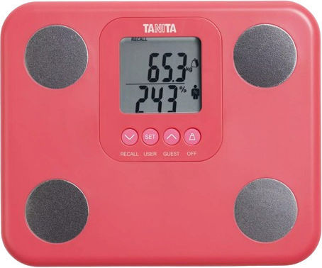 Tanita BC-730 Digital Bathroom Scale with Body Fat Counter Pink