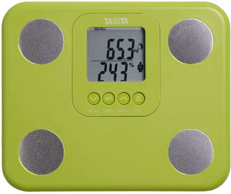 Tanita BC-730 Digital Bathroom Scale with Body Fat Counter Green