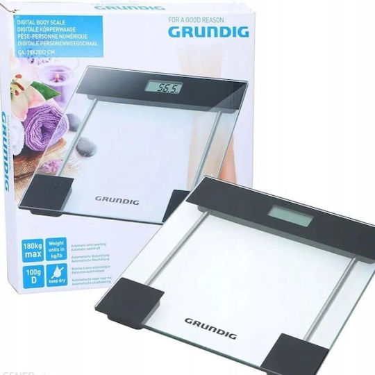 Grundig Ψηφιακή Ζυγαριά 180kg Διάφανη 18681