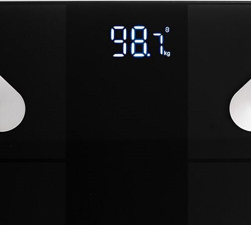 Adler Ψηφιακή Ζυγαριά 180kg Μαύρη AD 8186