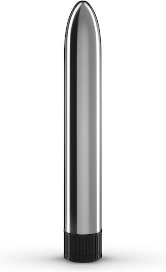 Crushious Classic Vibe Класически Вибратор 17.5см Silver