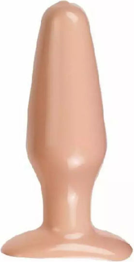 Doc Johnson Classic Butt Plug Smooth Πρωκτική Σφήνα Medium Flesh 14cm