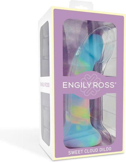 Engily Ross Dildo Mit Saugnapf Hellblau 18cm