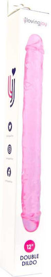 Loving Joy Διπλό Dildo Ροζ 30cm