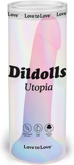 Love to Love Ρεαλιστικό Dildo με Βεντούζα Ροζ