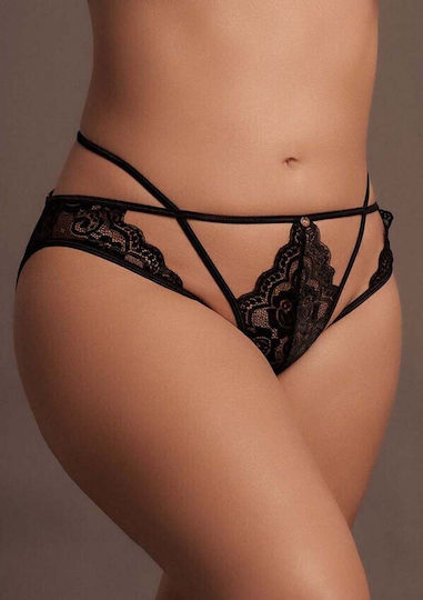 Le Désir Frauen Sexy Zeichenfolge Schwarz