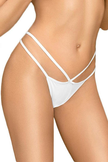 Penthouse Classified Thong Γυναικείο Sexy String Λευκό