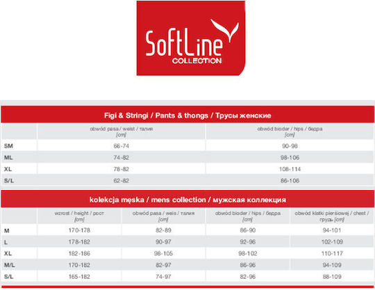 Softline 2443 Γυναικείο Sexy String Αυτοκινήτου Crotchless G-String Κόκκινο