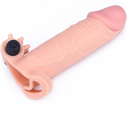 Lovetoy Pleasure X Tender Вибриращо Удължение На Пениса Телесен 17.5см