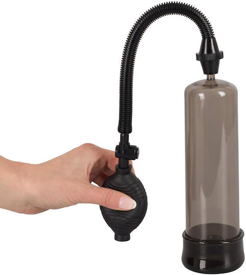 You2Toys Bang Bang Black Penis Pump Τρόμπα Πέους Διάφανη
